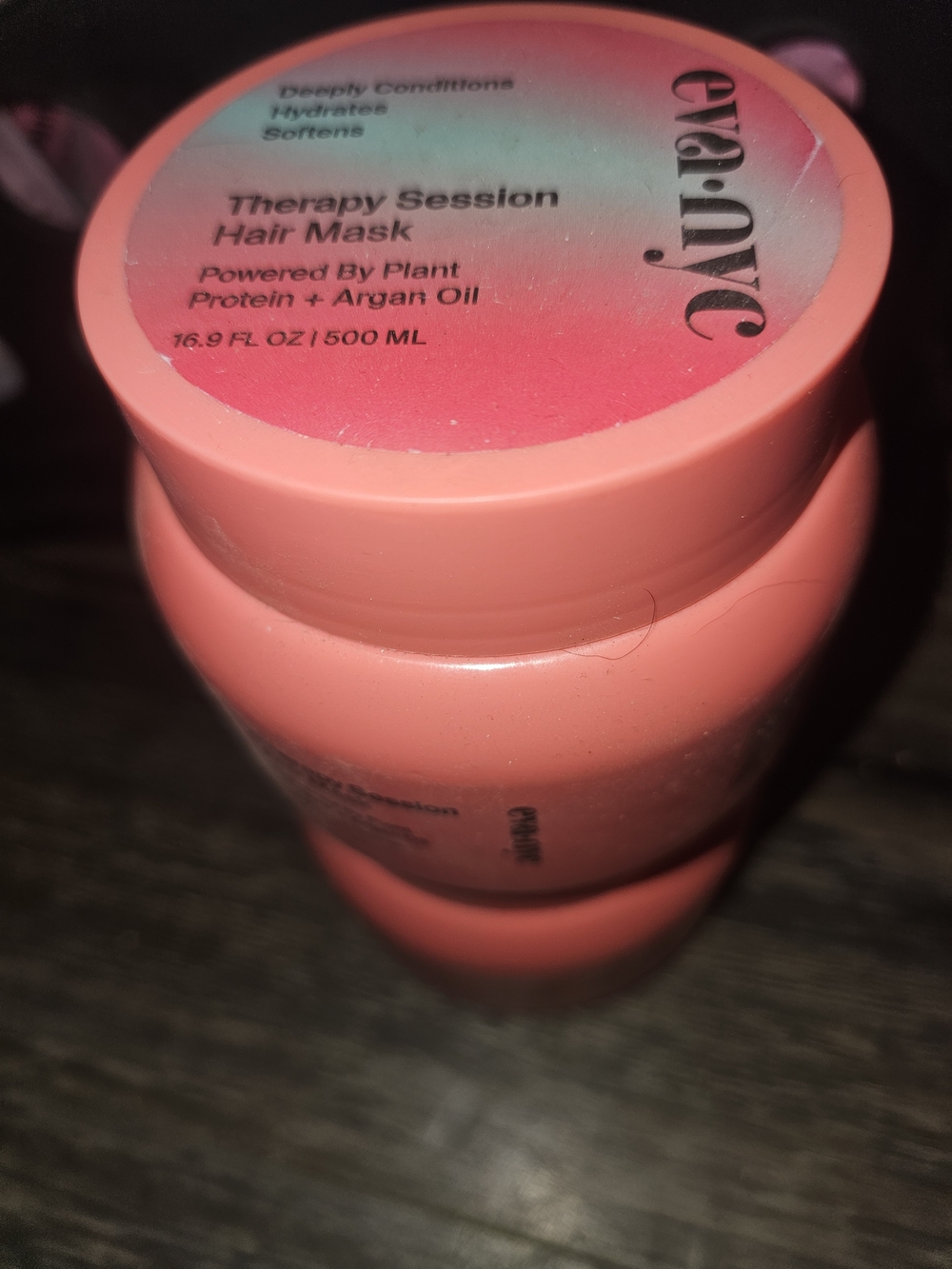 PRICE DROP 👇🏼 Eva NYC Therapy Session Hair Mask - Pink